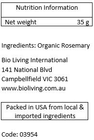Organic Rosemary