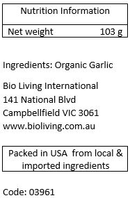 Organic Garlic