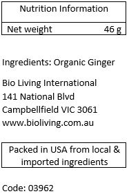 Organic Ginger