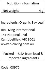 Organic Bay Leaf