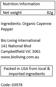 Organic Cayenne Pepper