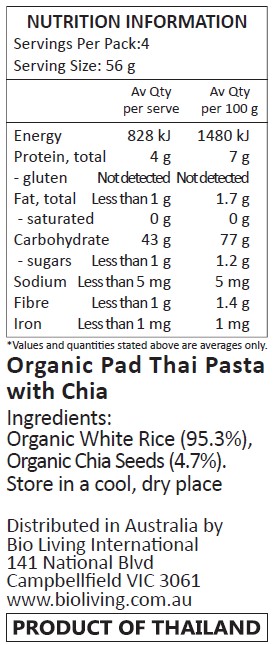 Organic Rice, Organic Chia Seeds