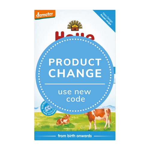 PRODUCT CHANGE USE CODE 0 1 0 6 3 - Organic Infant Formula 1 - 6x400g