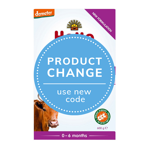 Organic Infant Formula 1 with DHA 600g