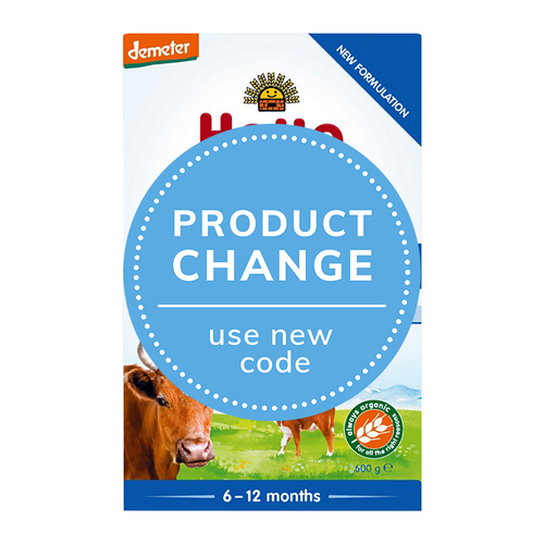 Organic Infant Formula 2 with DHA 600g