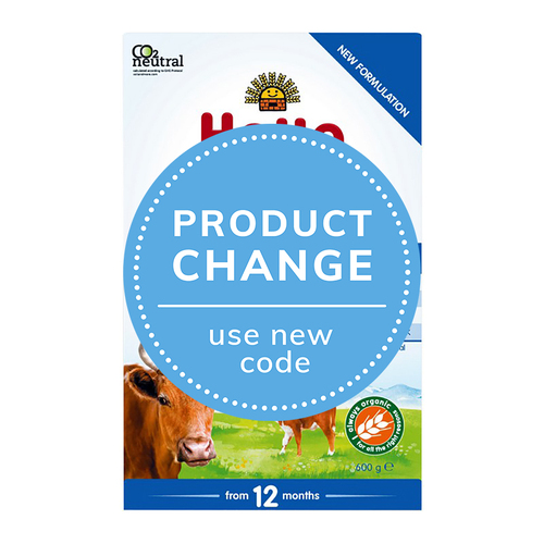 Organic Infant Formula 3 with DHA 600g