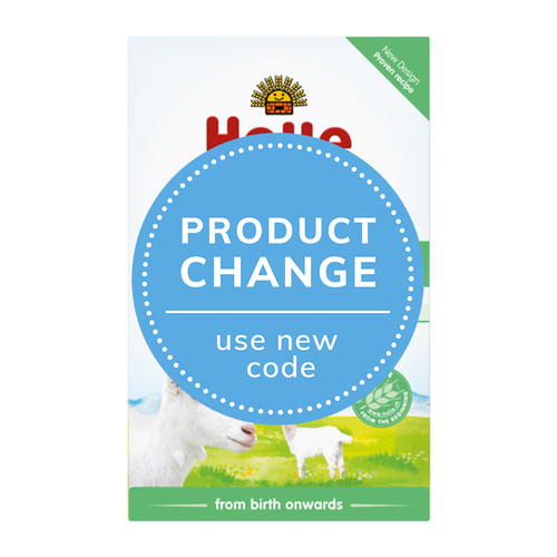 PRODUCT CHANGE USE CODE 0 1 0 7 3  Organic Goat Milk Formula 1 400g