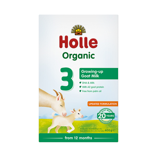 Organic Goat Milk Toddler Formula 3 with DHA 400g