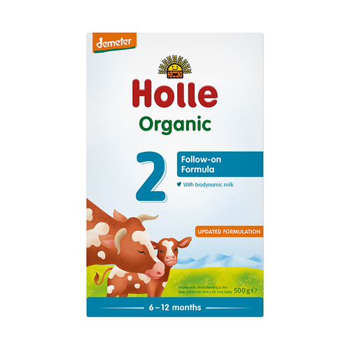Organic Cow Milk Infant Follow-On Formula 2 with DHA 500g