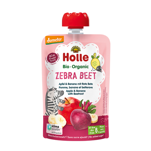 Organic Zebra Beet - Apple & Banana with Beetroot 100g
