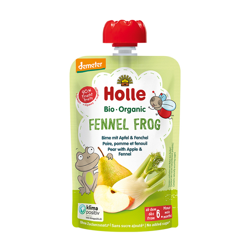 Organic Fennel Frog - Pear with Apple & Fennel 100g