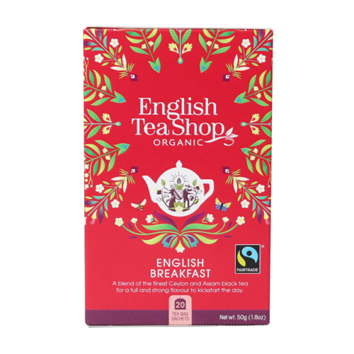 Organic English Breakfast Teabags 6x20pc