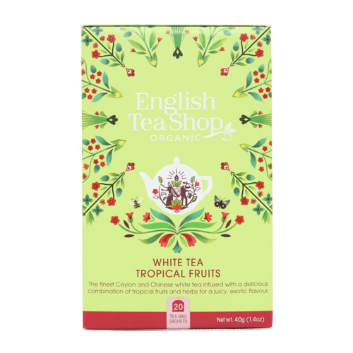 Organic White Tea Tropical Fruits 6x20pc