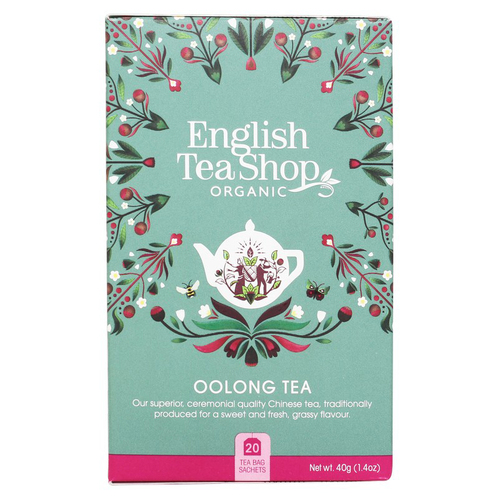 Organic Oolong Tea Teabags 6x20pc
