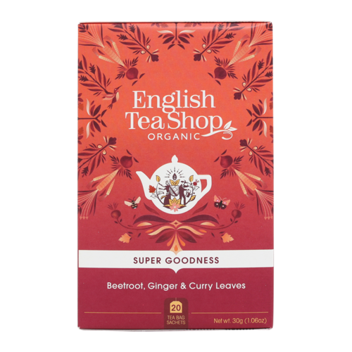 Organic Beetroot, Ginger & Curry Leaves 6x20pc