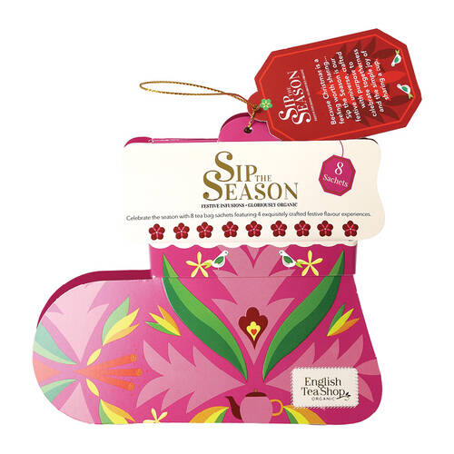 Christmas 2026 English Tea Shop Santa's Brew Stocking Pink 12g
