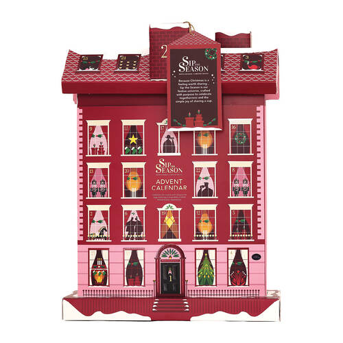 Christmas 2026 English Tea Shop Townhouse Advent Calendar 48g