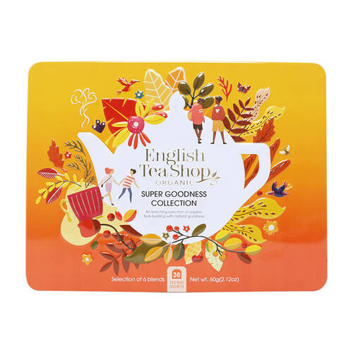 Christmas 2026 English Tea Shop Gift Pack Super Goodness Collection Orange 36 Sachets