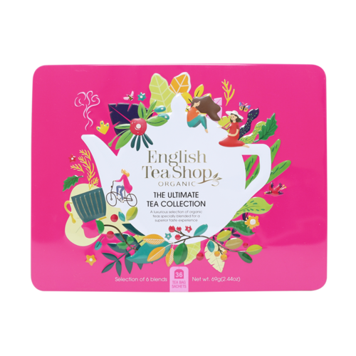 Gift Pack The Ultimate Tea Collection Pink 36 Sachets