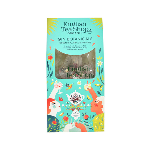 Gin Botanical Green Tea, Apple & Jasmine 7 Pyramid Tea Bags