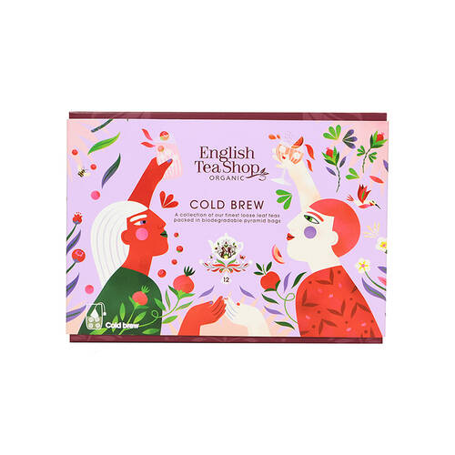 Christmas 2025 English Tea Shop Gift Pack Cold Brew Collection 12 Pyramid Tea Bags