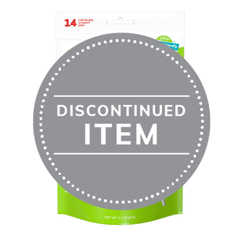 Organic Lollipops Bags Super Sour 6x85g/14 lollipops per bag