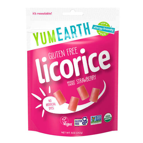 Organic Licorice - Strawberry 142g