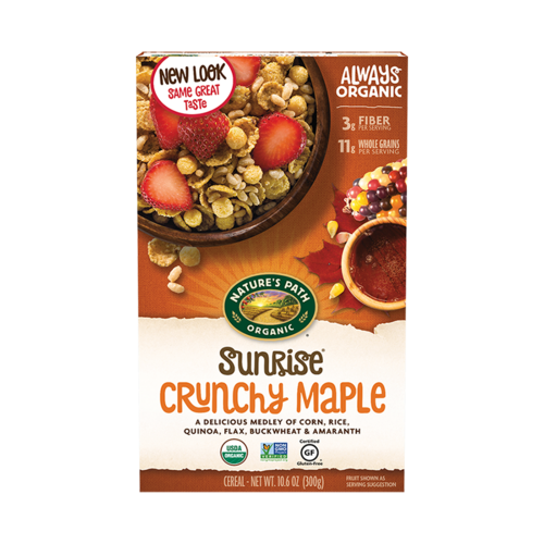 Sunrise Crunchy Maple 300g