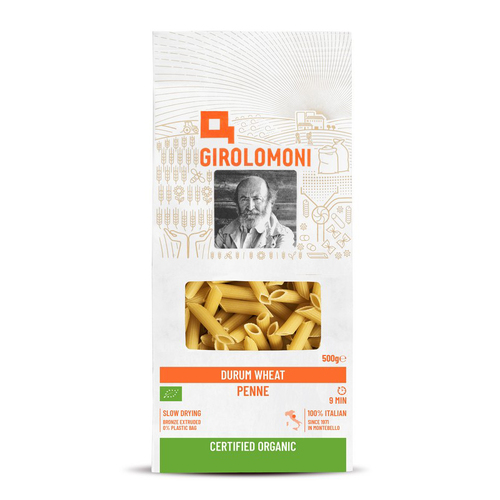Durum Wheat Semolina Penne Rigate 500g