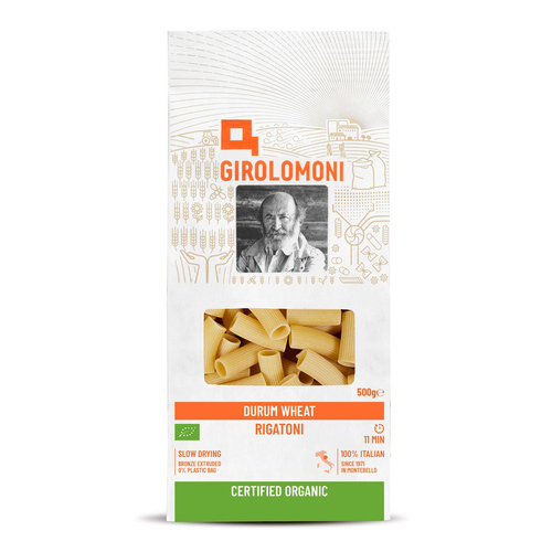 Durum Wheat Semolina Pasta Rigatoni 500g