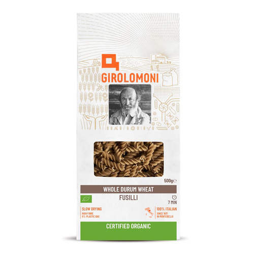 Whole Durum Wheat Semolina Fusilli 500g
