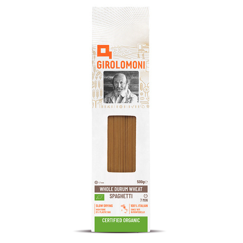 Whole Durum Wheat Semolina Spaghetti 500g