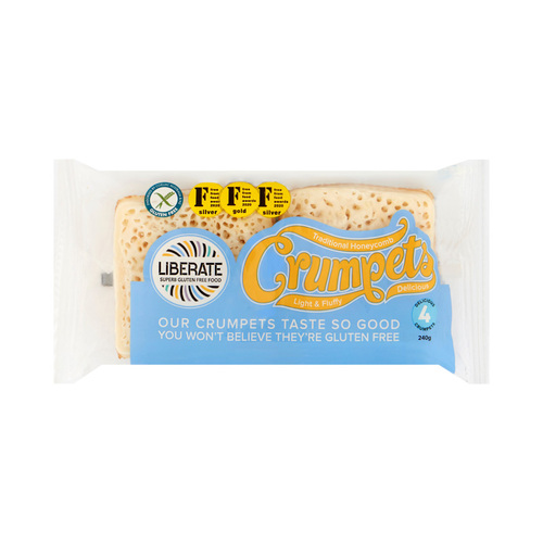 Gluten Free Crumpets 240g