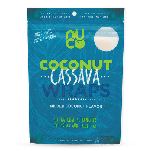 Coconut Cassava Wraps 55g (5x11g)