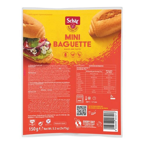 Mini Baguette 150g