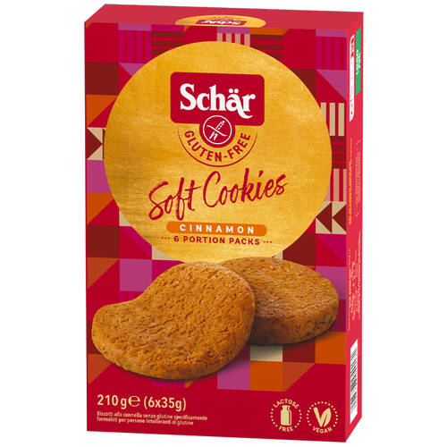 Christmas 2025 Schar Soft Cookies Cinnamon 210g