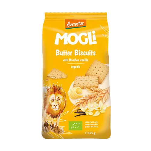 Organic Butter Biscuits 125g