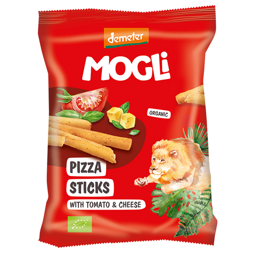 Organic Pizza Sticks with Cheese and Olive Oil 75g