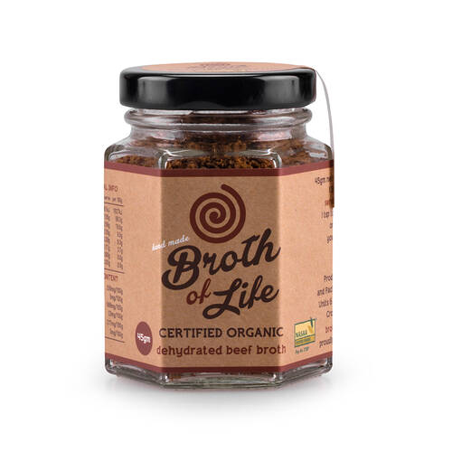 Organic Dehydrated Bone Broth - Beef 45g