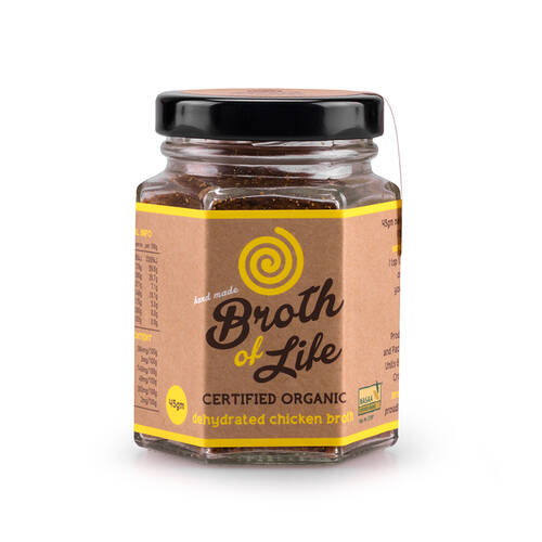 Organic Dehydrated Bone Broth - Chicken 45g