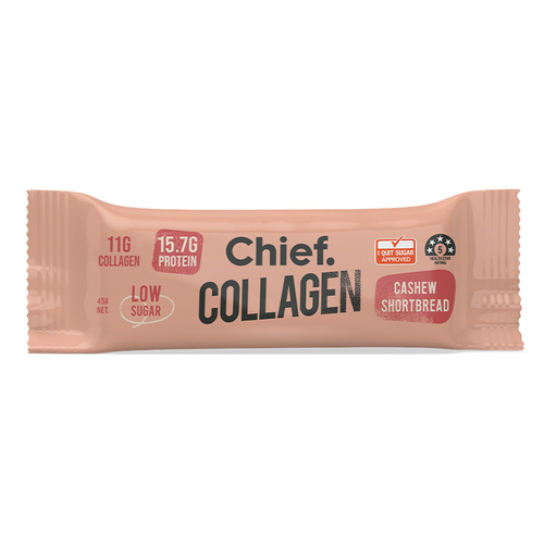 Collagen Protein Bar - Cashew Shortbread 45g