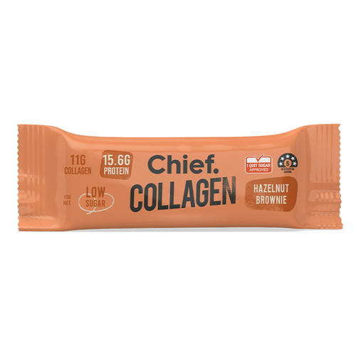 Collagen Protein Bar - Hazelnut Brownie 45g