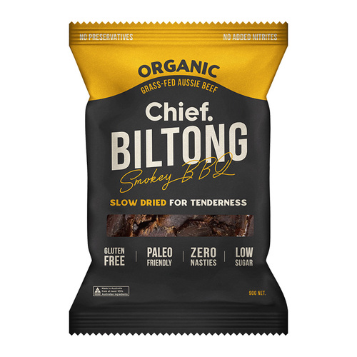 Grass Fed Biltong - Smokey BBQ 90g