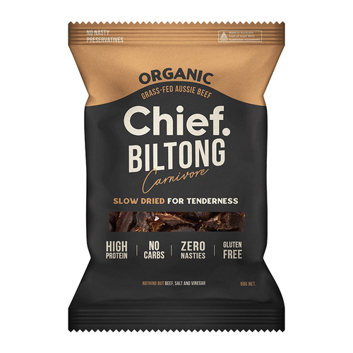 Grass Fed Biltong - Carnivore 90g