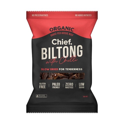 Grass Fed Biltong - Beef & Chilli 30g