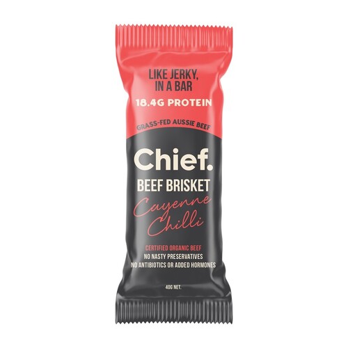 Grass Fed Beef Bar - Beef & Chilli 40g
