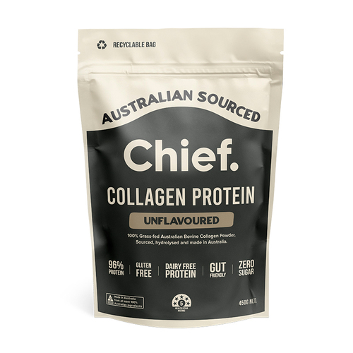 Grass-Fed Collagen Protein Powder - Unflavoured 450g