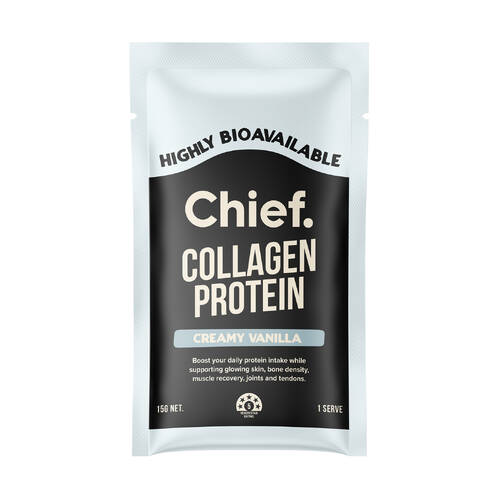 Grass-Fed Collagen Protein Sachet - Creamy Vanilla 15g
