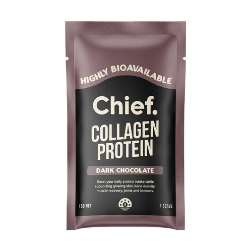 Grass-Fed Collagen Protein Sachet - Dark Chocolate 15g