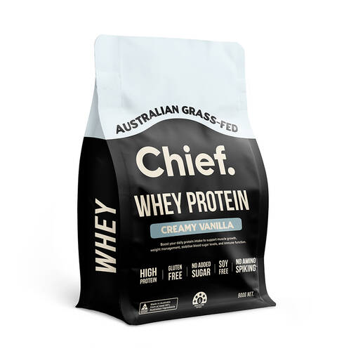 Whey Protein Concentrate - Creamy Vanilla 900g